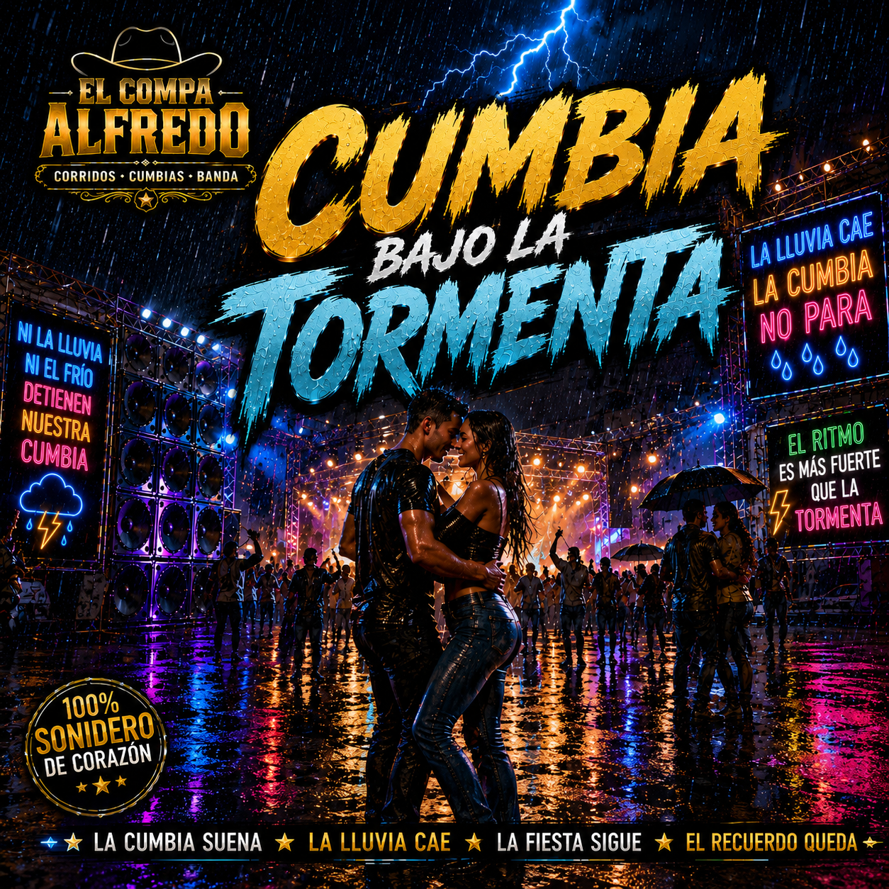 Cumbia Bajo La Tormenta